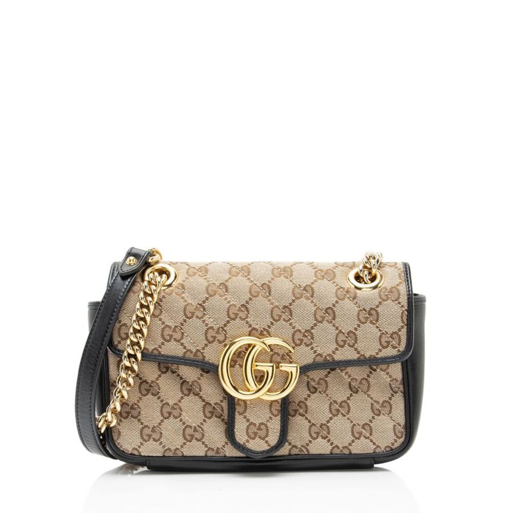 Gucci Matelasse GG Canvas GG Marmont Small Flap Bag